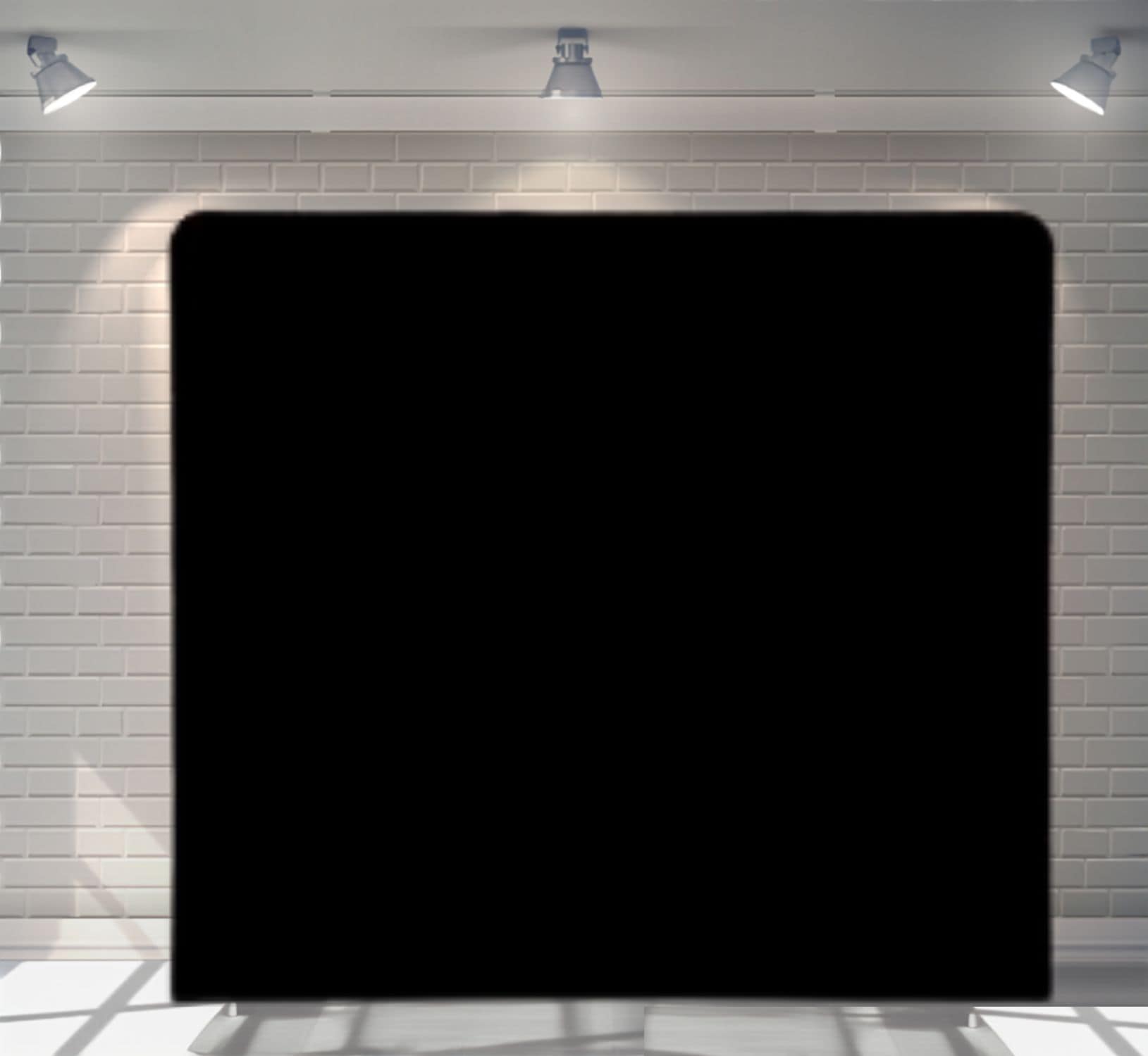Black backdrop for corporate photo booth hire Auckland