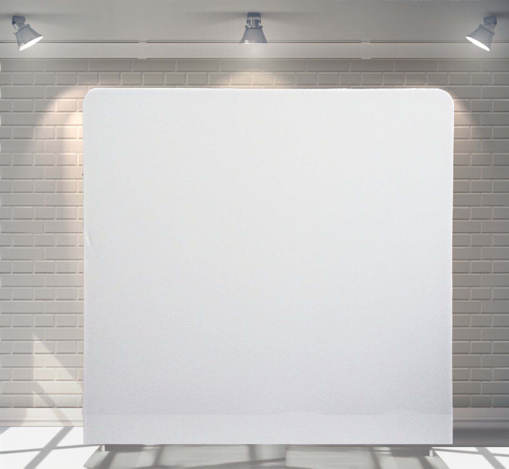 White backdrop for photo booth hire Auckland